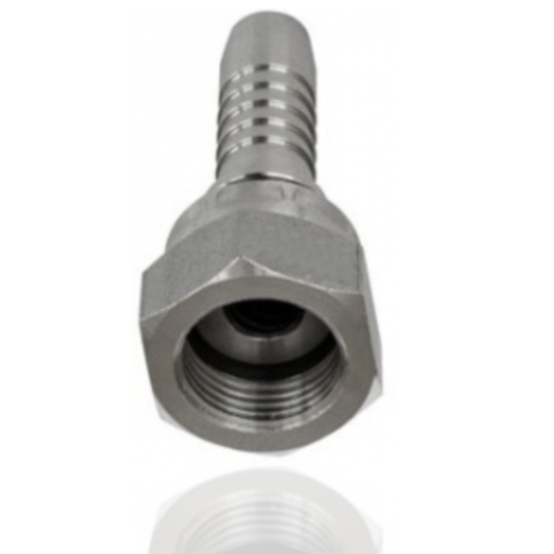 RACCORDS FEMELLE A SERTIR INOX316 FOND PLAT