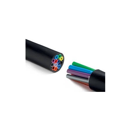 MULTITUBES POLYAMIDE GAINE PVC NOIR