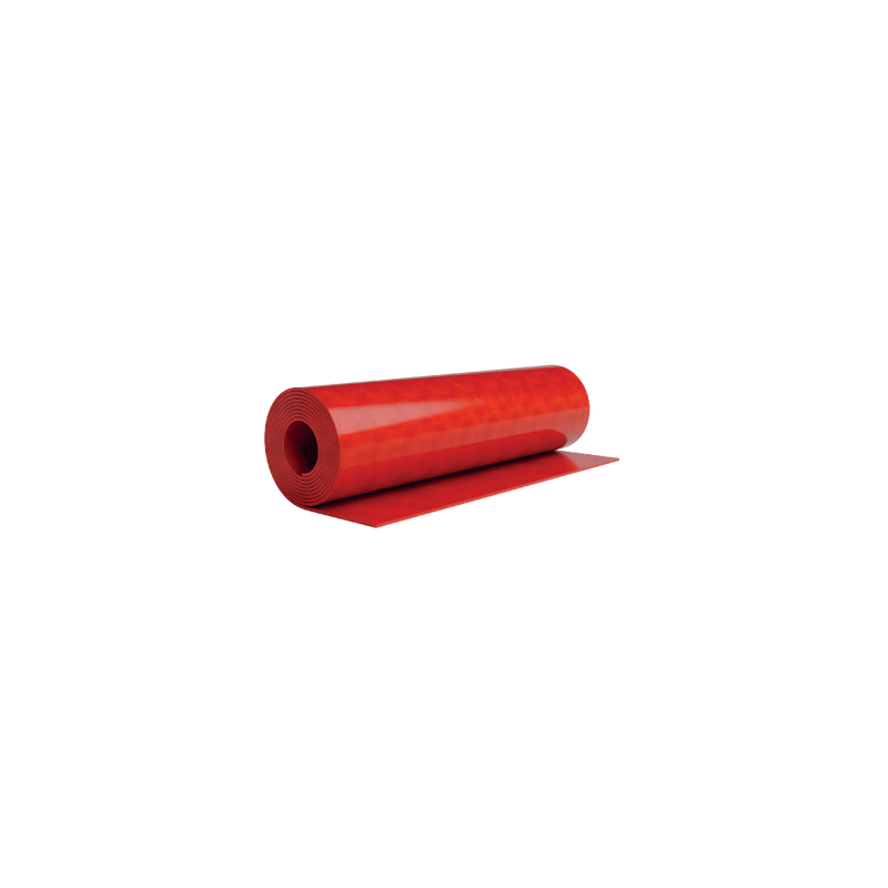 PLAQUE POLYURETHANE ROUGE 55mm3