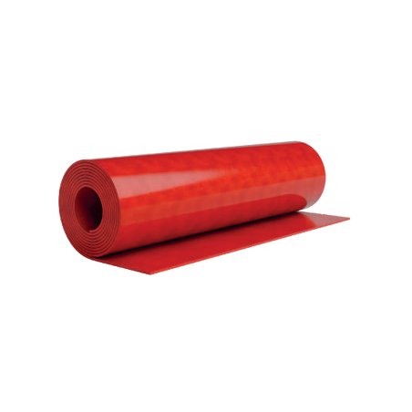 PLAQUE POLYURETHANE ROUGE 55mm3